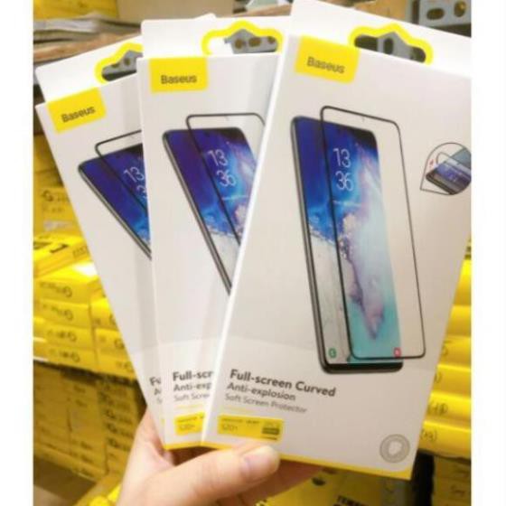 Combo 2 dán dẻo Baseus Galaxy S20, S20 Plus, S20 Ultra Full màn hình, Siêu cảm ứng ( Chính Hãng ) / OpiPhone