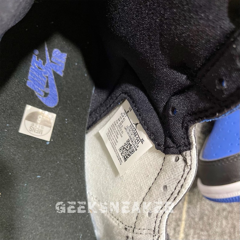 [GeekSneaker] Giày Jordan 1 High Royal Toe - Phiên Bản SC | BigBuy360 - bigbuy360.vn