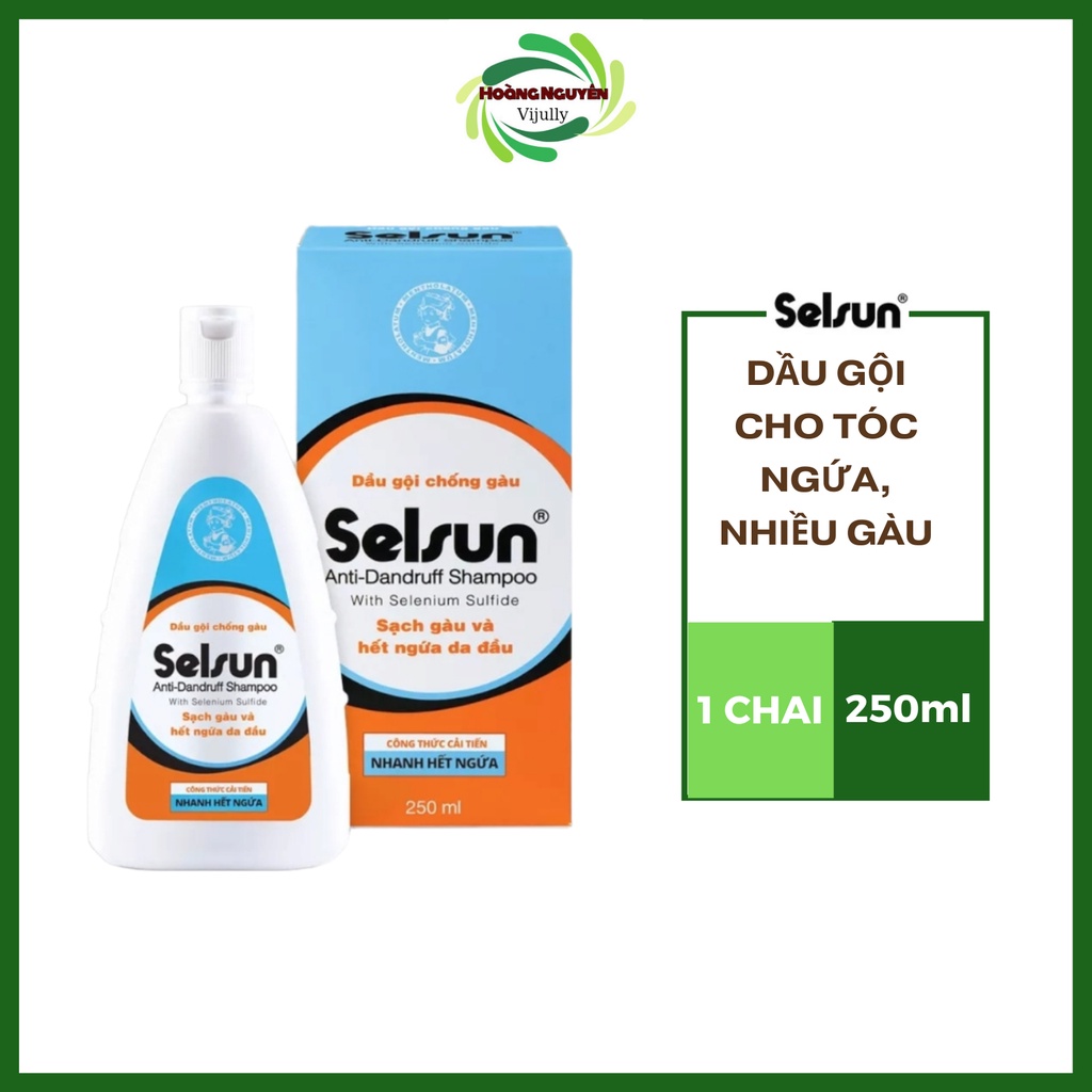 Dầu gội chống gàu Selsun 250ml