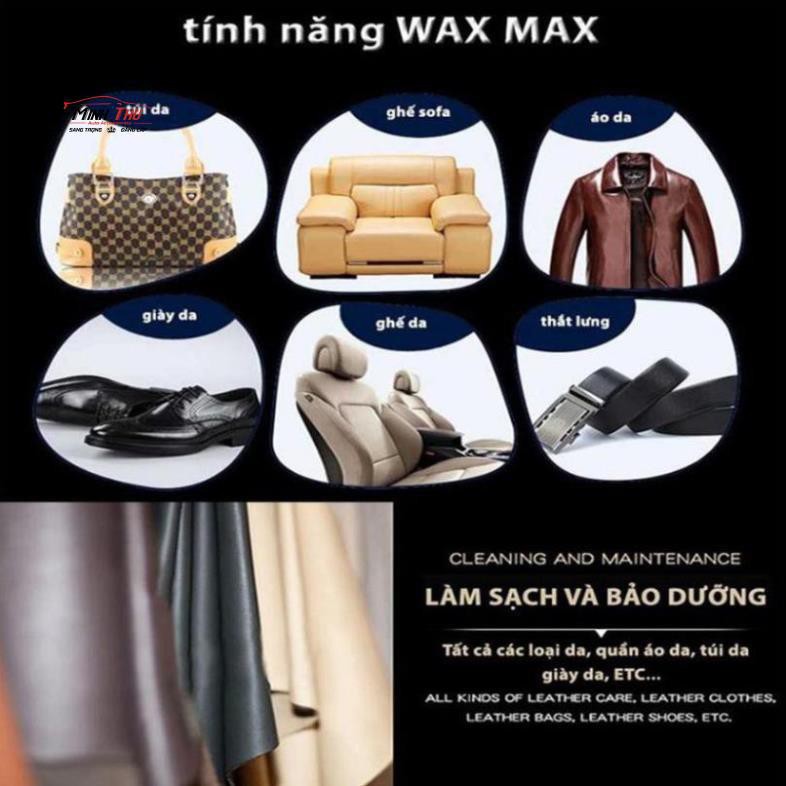 Xịt Bóng Đồ Da - Nội Thất Ô Tô Wax Max