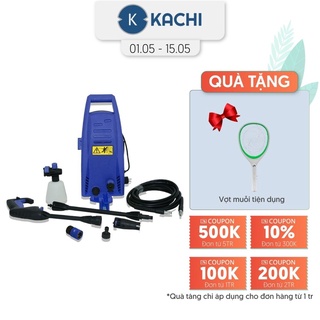Mua Thanh lý trưng bày - Máy xịt rửa xe cao áp Kachi MK192 1200W  áp lực nước mạnh  vệ sinh sàn nhà  rửa xe