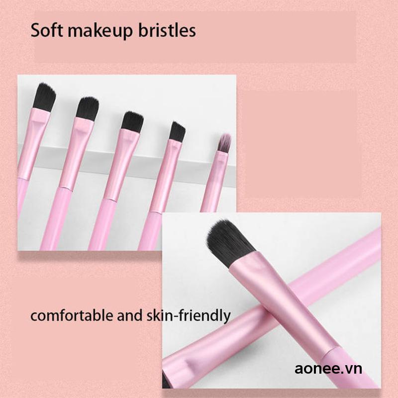 ✨✨Set 5 Cọ Trang Điểm Mắt Tiện Dụng Chất Lượng Cao Để Trong Hộp Nội Địa Trung
