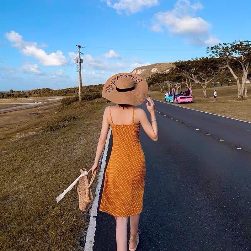 Váy 2 dây bèo ngực | BigBuy360 - bigbuy360.vn