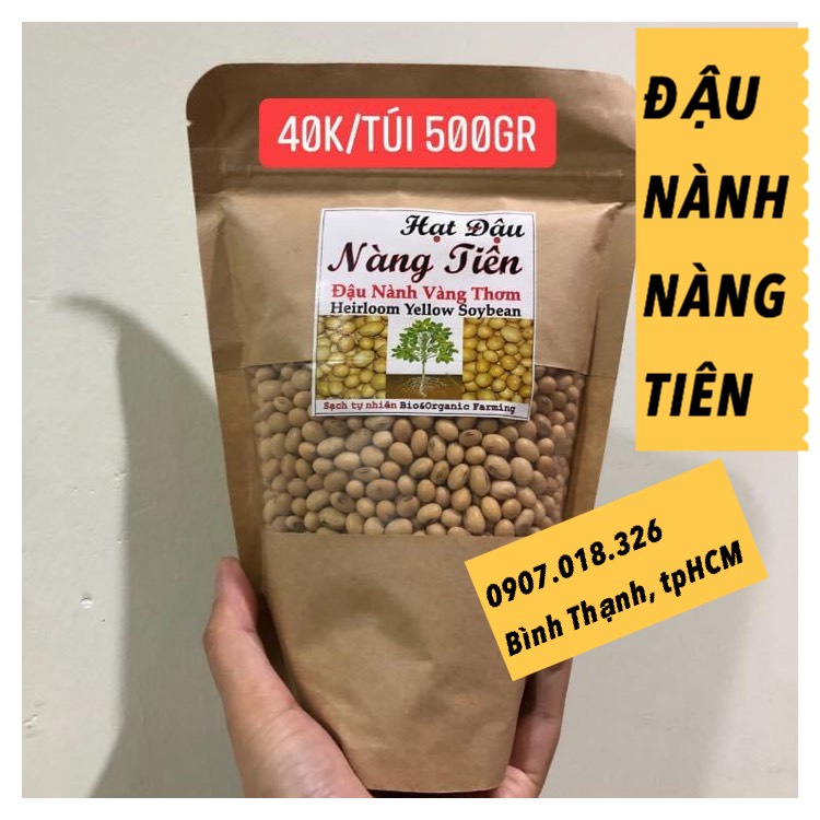 Đậu nành vỏ mỏng, vàng thơm- Nàng Tiên