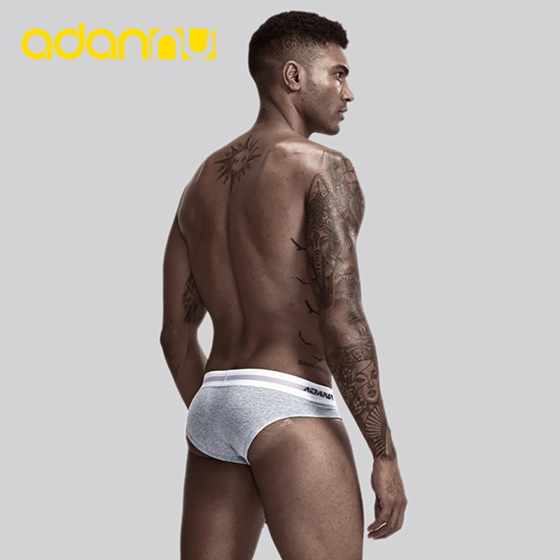 Quần lót boxer cotton chữ U có 5 màu cho nam Ad44
