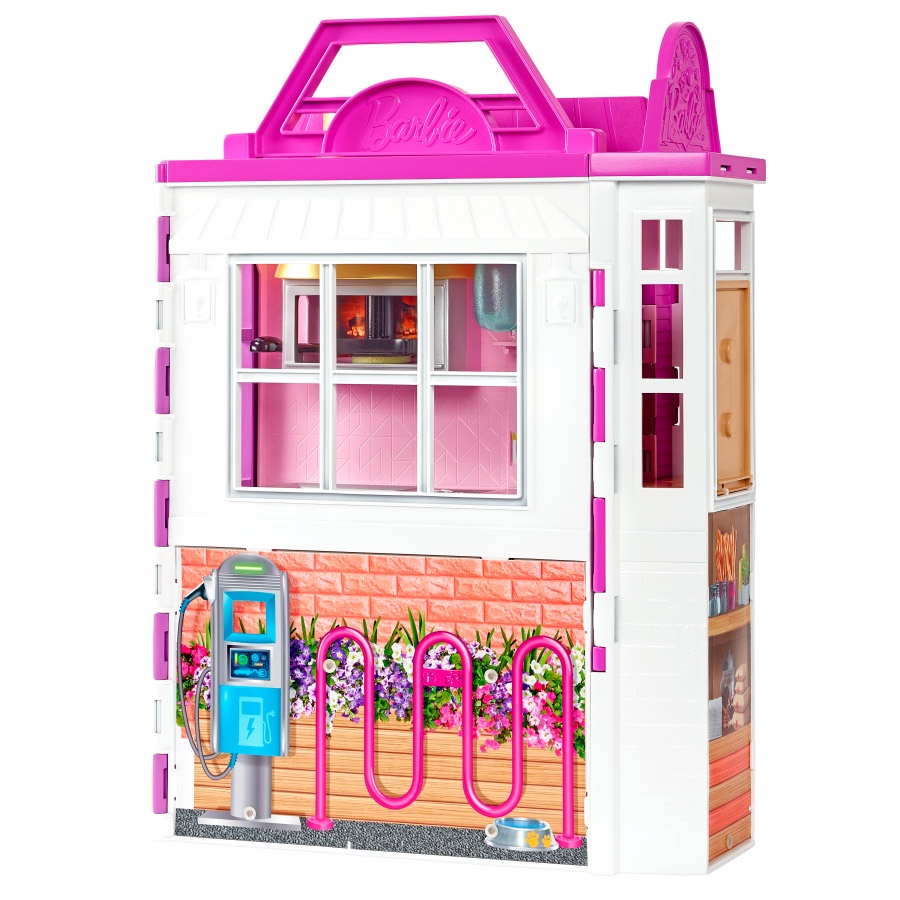 Đồ Chơi BARBIE Phòng Chơi Nhà Hàng Tiệc Nướng Barbie HBB91