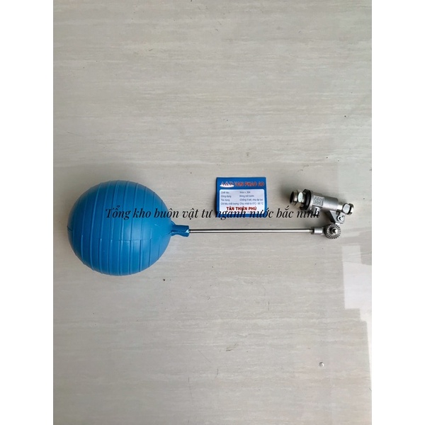 Phao Cơ Chống Tràn Inox 304 Bóng Nhựa 21 27 - Phao cơ học inox 304