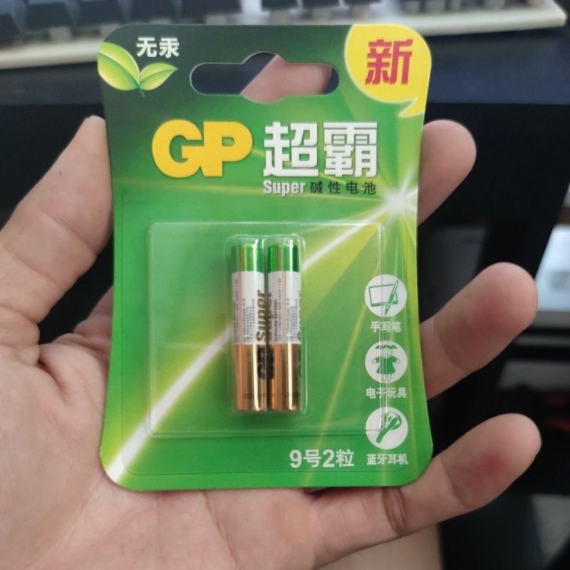 vỉ 2 viên pin aaaa pin số 9 GP Ultra