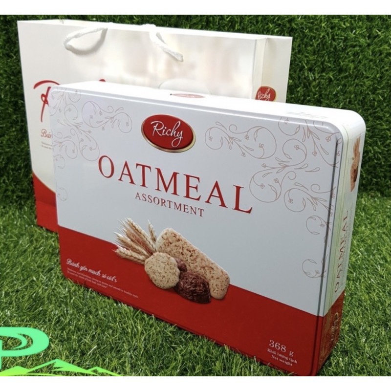 bánh quy lúa mạch richy oatmeal