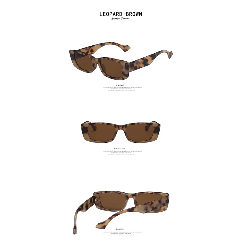 Kính Râm Hình Chữ Nhật Phong Cách Hàn Quốc Cho Nữ