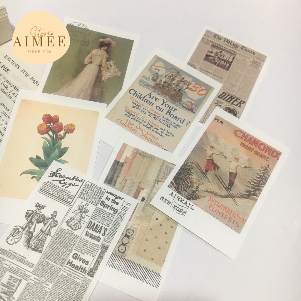 Ảnh polaroid nghệ thuật trang trí (tách lẻ) - Aimée Store