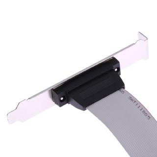 [rememberme]Motherboard DB25 1 Port Serial Parallel PCI Slot Header Cable Braet E0Xc
