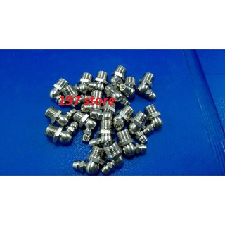 10 Chiếc Đầu Bơm Mỡ Bò thẳng cong phi 10 8 6