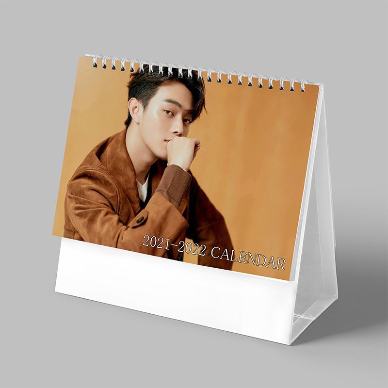 (2023) Lịch để bàn IN HÌNH HỨA KHẢI diễn viên idol hoa ngữ CHỮ NHẬT NGANG xinh xắn mẫu ngẫu nhiên