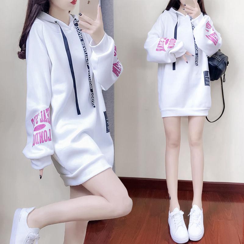 [Giảm Giá Tốt Tốt] Áo Sweatshirt Có Mũ Dáng Rộng Phong Cách Hàn Quốc Thời Trang Xuân Thu 2019 Cho Học Sinh