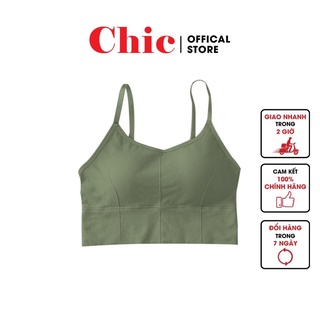 Áo Bra CBT3BRA02 Bra Thể Thao Chic Form To Mặc Tập Thể Dục Rất Thoải Mái Ôm Vừa Vặn Cơ Thể (FREESIZE 40-65KG)