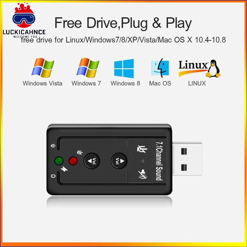 Card Âm Thanh J28 Usb 2.0 7.1ch Có Nút Điều Khiển