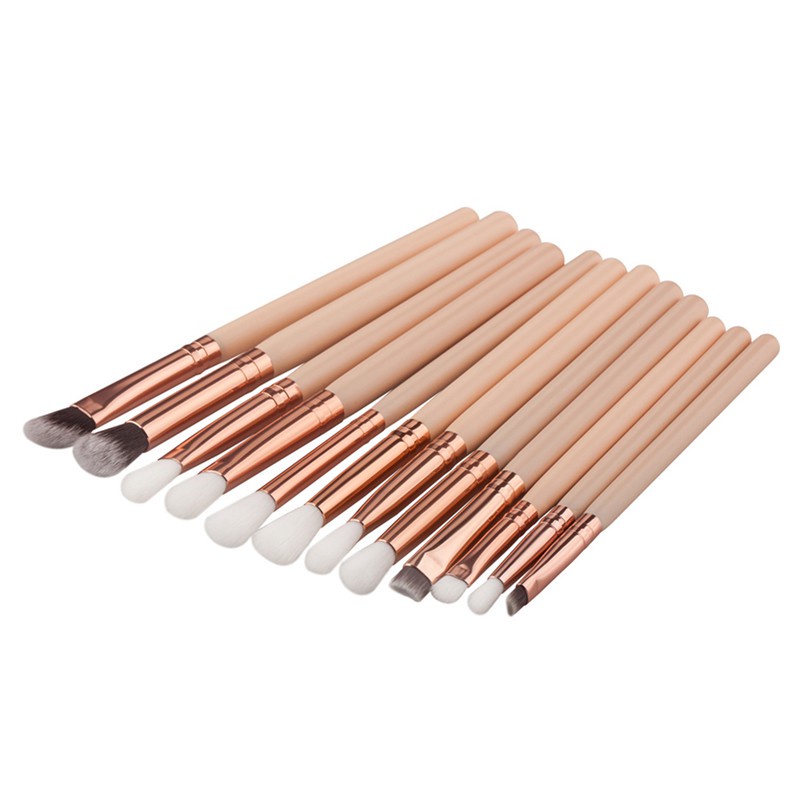 Set 12 cọ trang điểm BEAUTY GLAZED đa năng