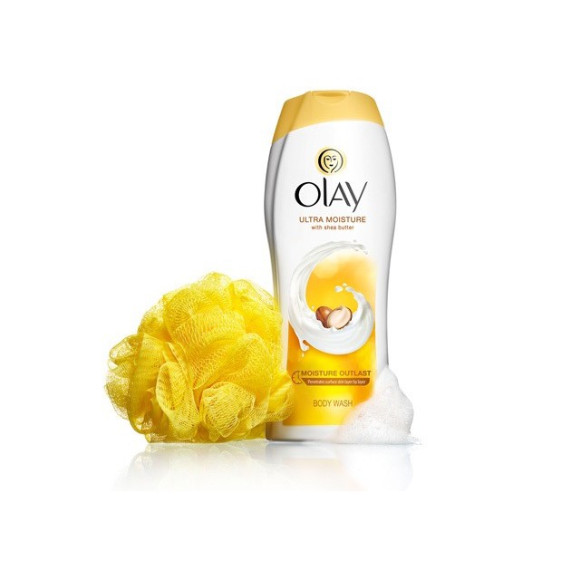 Sữa Tắm Dưỡng Ẩm Olay Ultra Moisture Màu Vàng