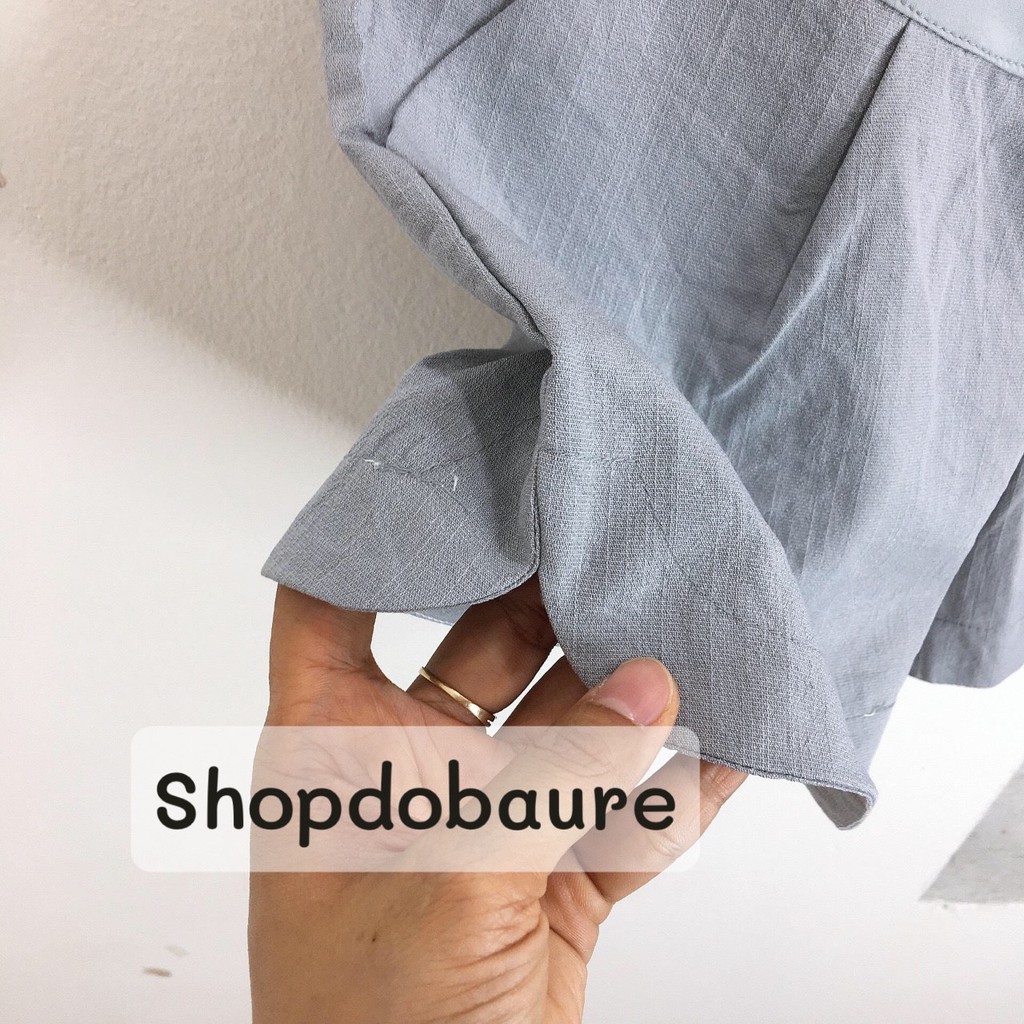 Quần đùi bầu chất đũi dáng chữ A thoải mái cho mẹ bầu mùa Hè từ 40kg đến 72kg - 𝐐𝟓𝟒