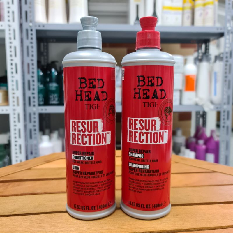 DẦU GỘI VÀ XẢ TÁI SINH TIGI BEDHEAD RESURRECTION LEVEL 3 400ML - 970ml