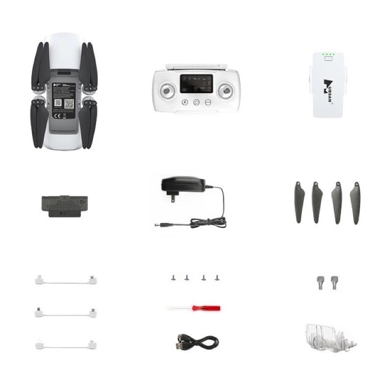 Flycam Hubsan ACE SE 10KM 4K Camera 3-trục 35 Phút