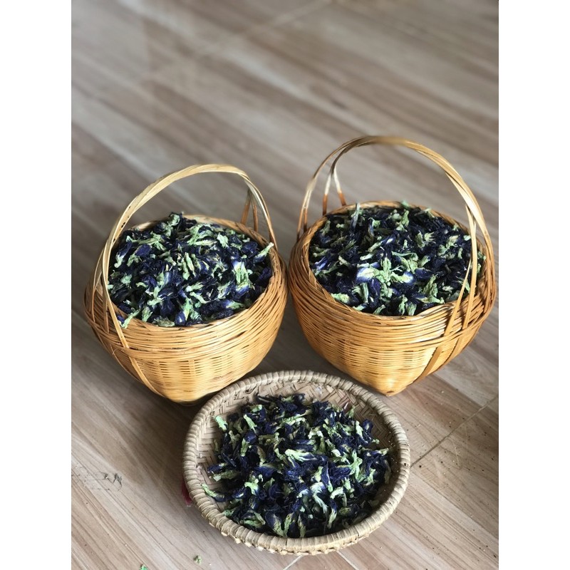 Hoa đậu biếc sạch nhà trồng 100g