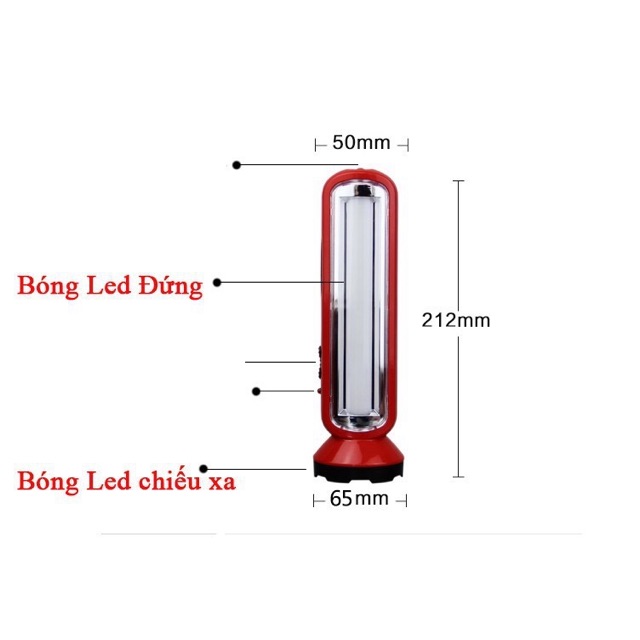 Đèn Pin KENNEDE KM-4316 siêu sáng 2in1