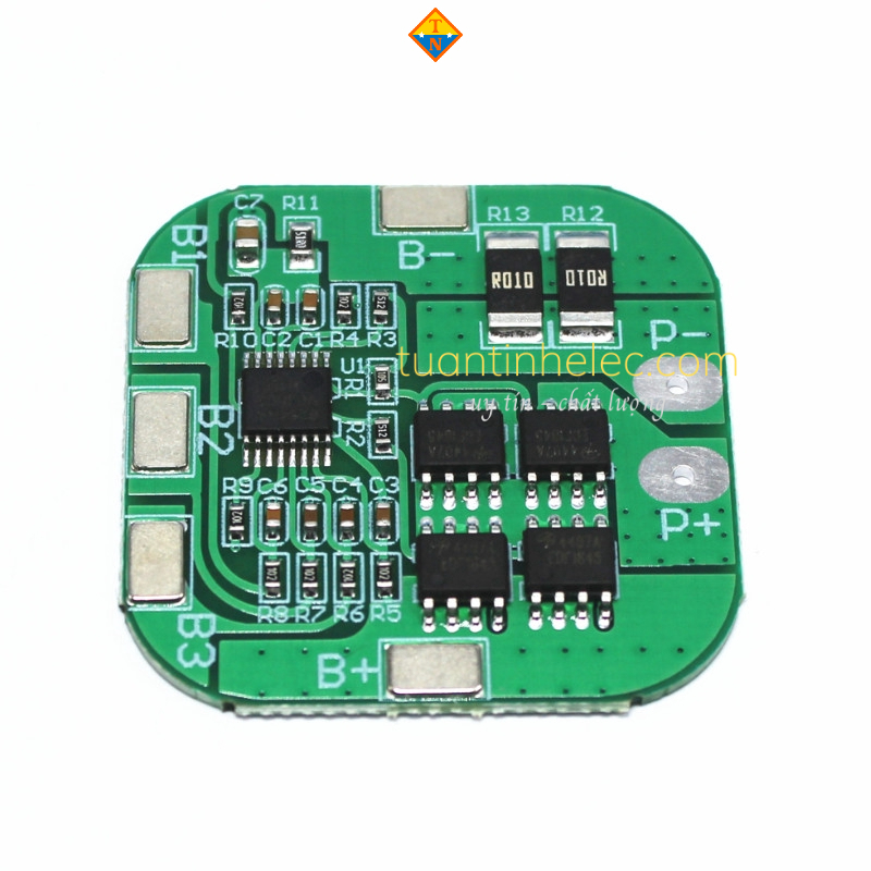 Mạch Bảo Vệ Sạc Pin Li-Ion Lithium 18650 Bms Pcm 10a 4s 9.8v 16.8v