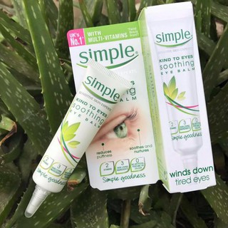Kem Dưỡng Mắt Simple Kind To Eyes Soothing Eye Balm