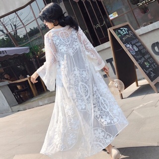 Áo khoác lưới đi biển