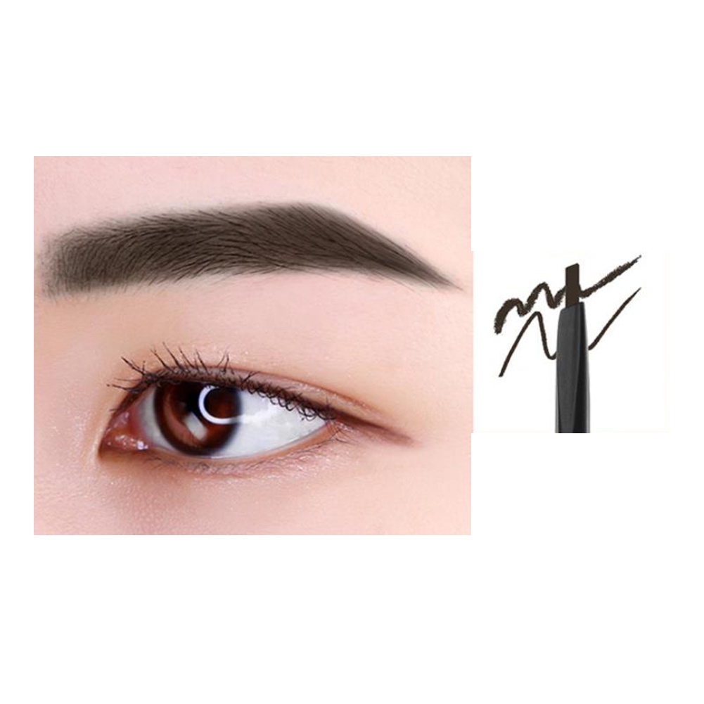 Bút Chì Kẻ Lông Mày Hai Đầu Hình Tam Giác Nhỏ Không Dễ Lem Cho Trang Điểm JP5