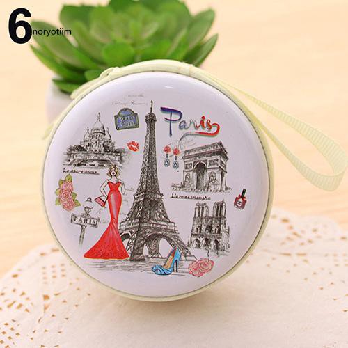 Túi đựng chìa khóa , tai nghe hình tròn hoạt hình dễ thương