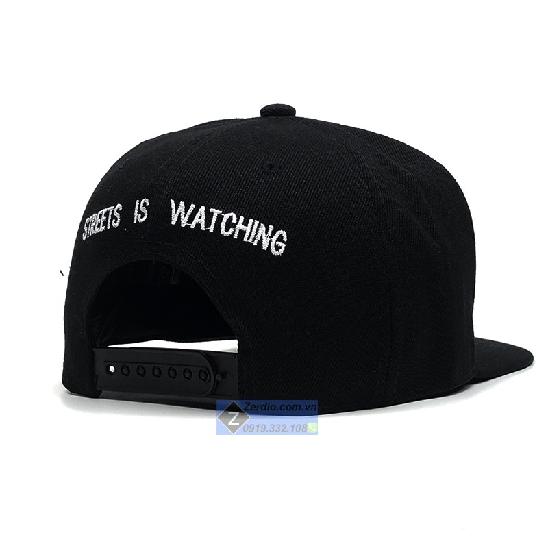 Nón Snapback hiphop BKNY mã SN61 màu đen cá tính cho cả nam và nữ