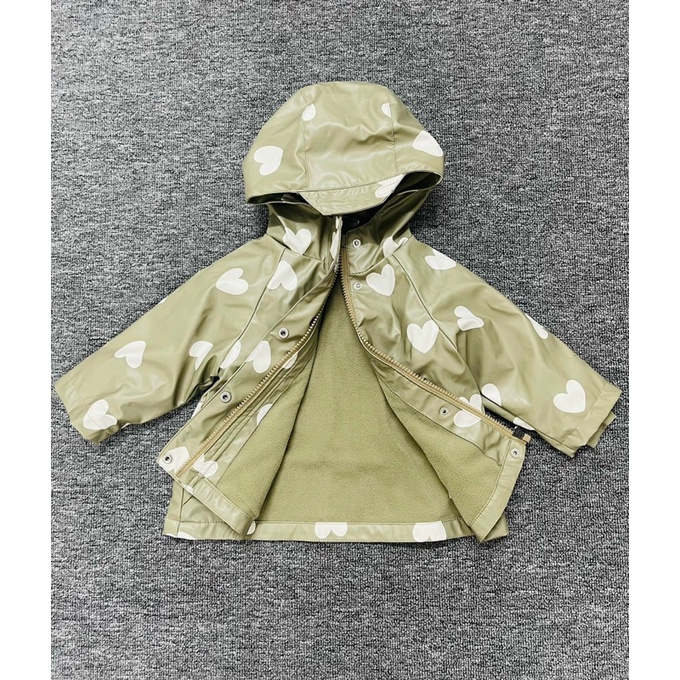 Áo raincoat bé gái