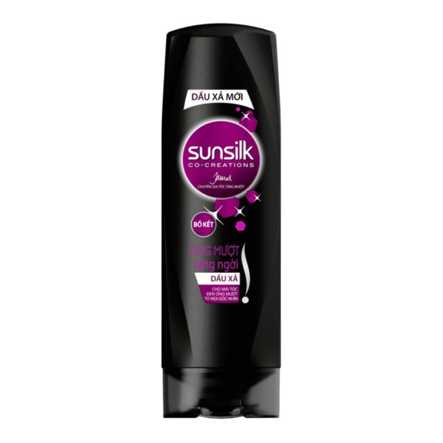 DẦU XẢ SUNSILK MỀM MƯỢT DIỆU KỲ - ÓNG MƯỢT RẠNG NGỜI 170G