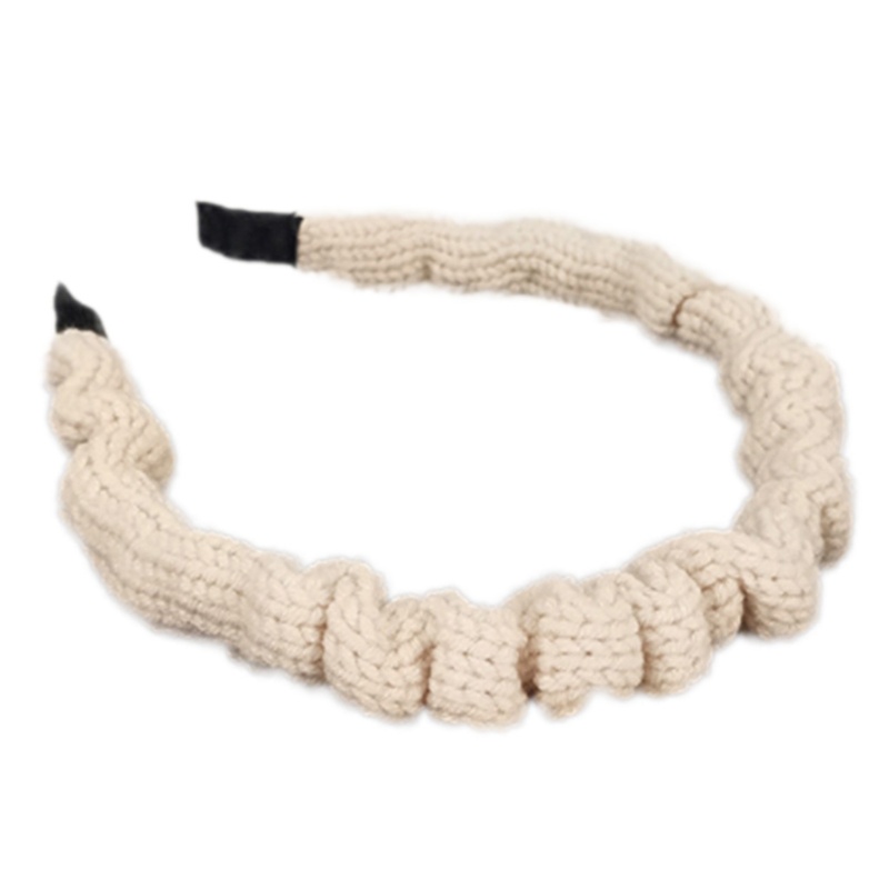 Băng Đô Dệt Kim Co Giãn Xếp Ly Xinh Xắn