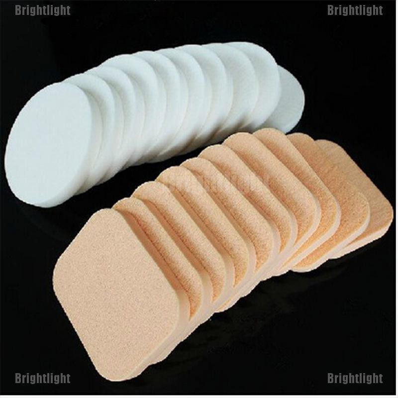 Set 10 Bông Mút Mềm Trang Điểm Nền Hoàn Hảo