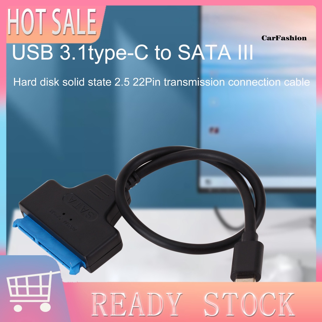 Dây Cáp Chuyển Đổi Pvc Usb 3.1 Type-C Sang Sata Iii Cho Máy Tính