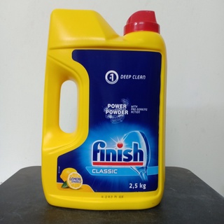 Bột rửa bát Finish classic chính hãng 2.5kg nhập khẩu CHÂU ÂU