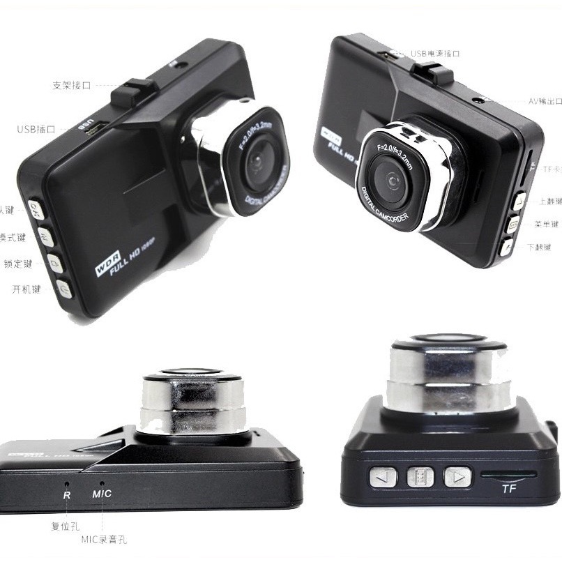 Camera hành trình ô tô C3 Vehicle BlackBOX DVR full HD 1080p, màn hình LCD sắc nét, góc quay rộng bảo hành 12 tháng