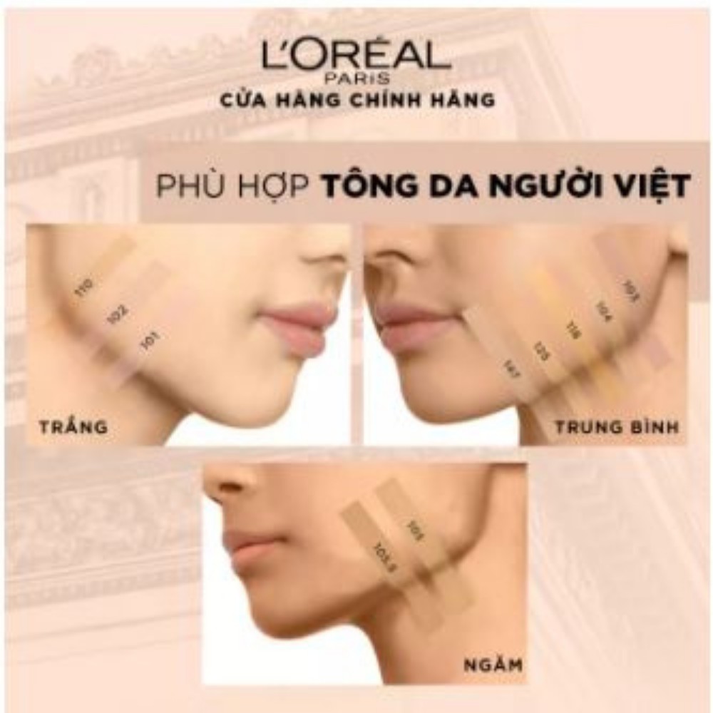 Kem nền kiềm dầu lâu trôi L'Oreal Pari Infallible 24h Matte Cover SPF20 35ml – 147 Neutral Beig