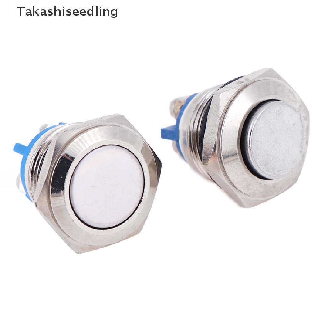 Công tắc nhấn bằng kim loại cỡ 16mm thay thế tiện dụng