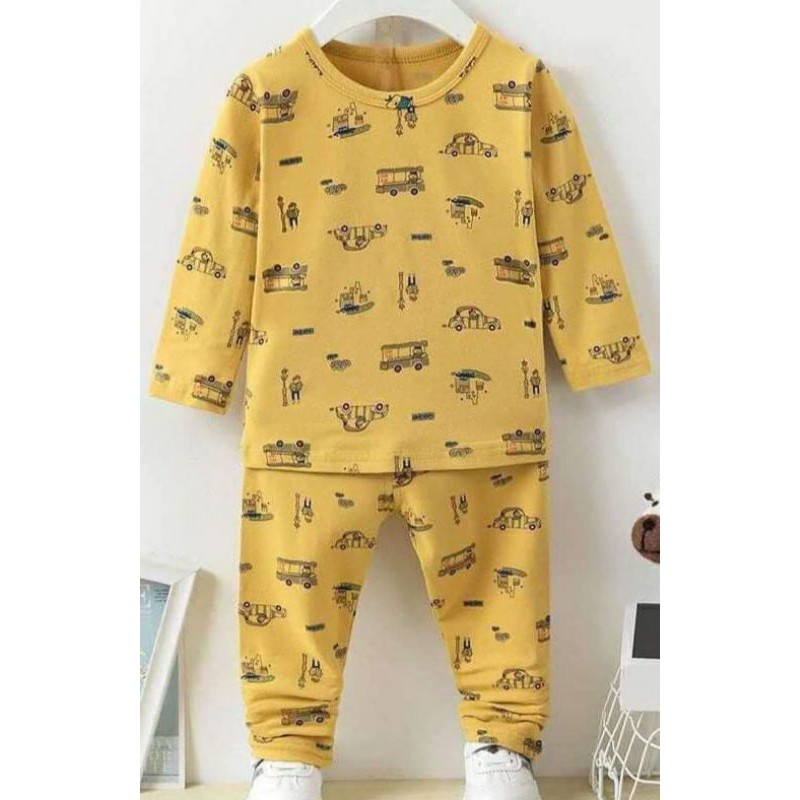 Bộ bé trai bé gái cotton xuất Hàn size nhỡ 3-7 tuổi