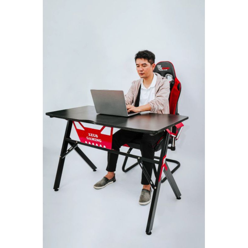 [Zeus Gaming Desk] - Bàn Gaming Y, Bàn Làm việc Xịn mà Rẻ cực Kool Best selling Amazon - Nội thất phòng làm việc.