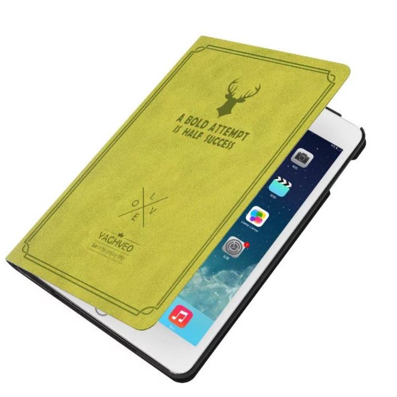Bao da Ipad Air 3 10.5 INCH họa tiết logo dập nổi đầu hươu cực hot - Venado
