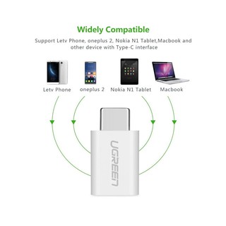 ĐẦU CHUYỂN ĐỔI TYPE-C SANG MICRO USB UGREEN 30864