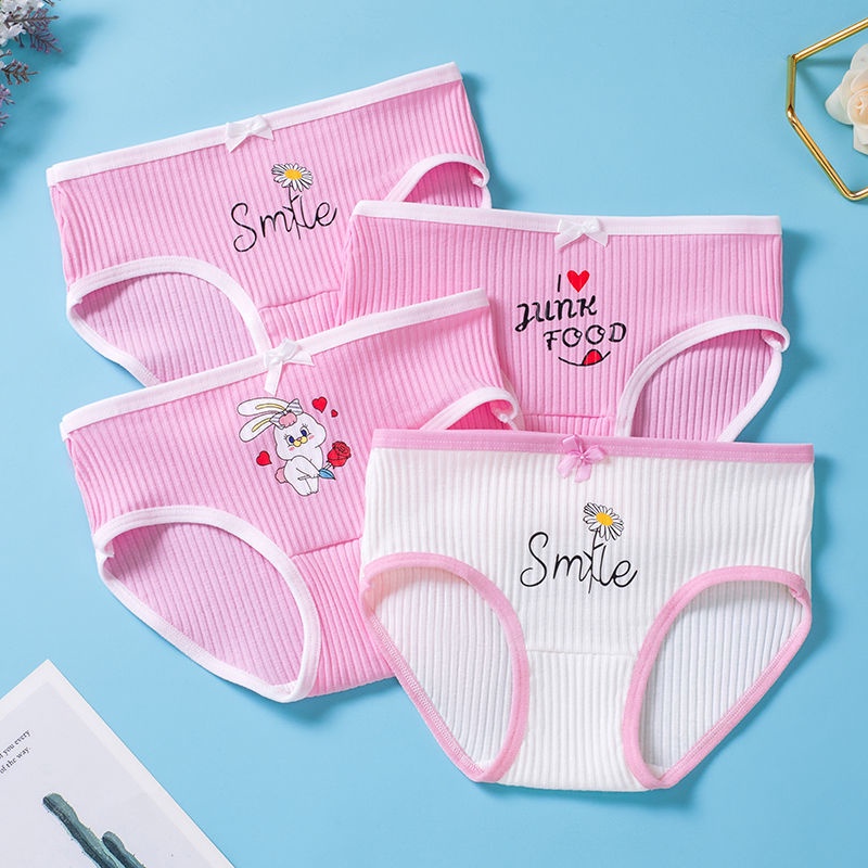 Quần Lót Cotton Dành Cho Bé Gái Độ Tuổi Trung Bình Và Trung Bình Thời Trang Cho Trẻ Em Gái Thính Dự Phòng Thí Nghiệm Khoa Học