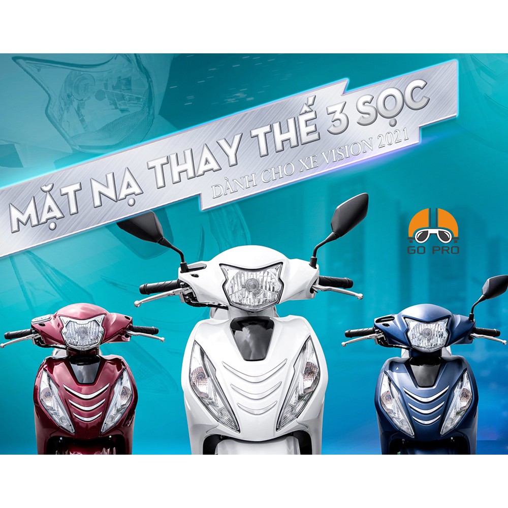 [CHÍNH HÃNG] Mặt Nạ VISION 2021 Kiểu 03 Sọc