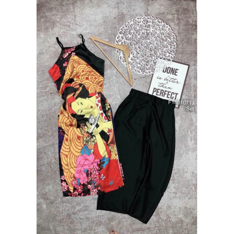 Đầm trễ vai tay dài bồng đính nơ siêu sang chảnh